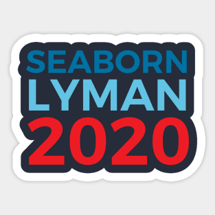 Seaborn Lyman 2020 Election The West Wing Sam Seaborn Josh Lyman Sticker
